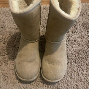 UGG Classic Beige Shearling Boots